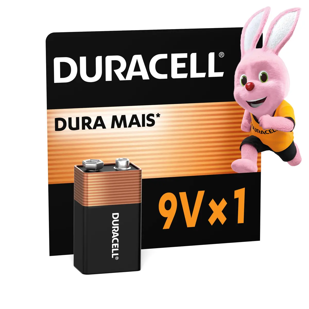 Duracell Bateria Alcalina 9V Ideal – Para Detectores de Fumaça e Microfones sem Fio - 1