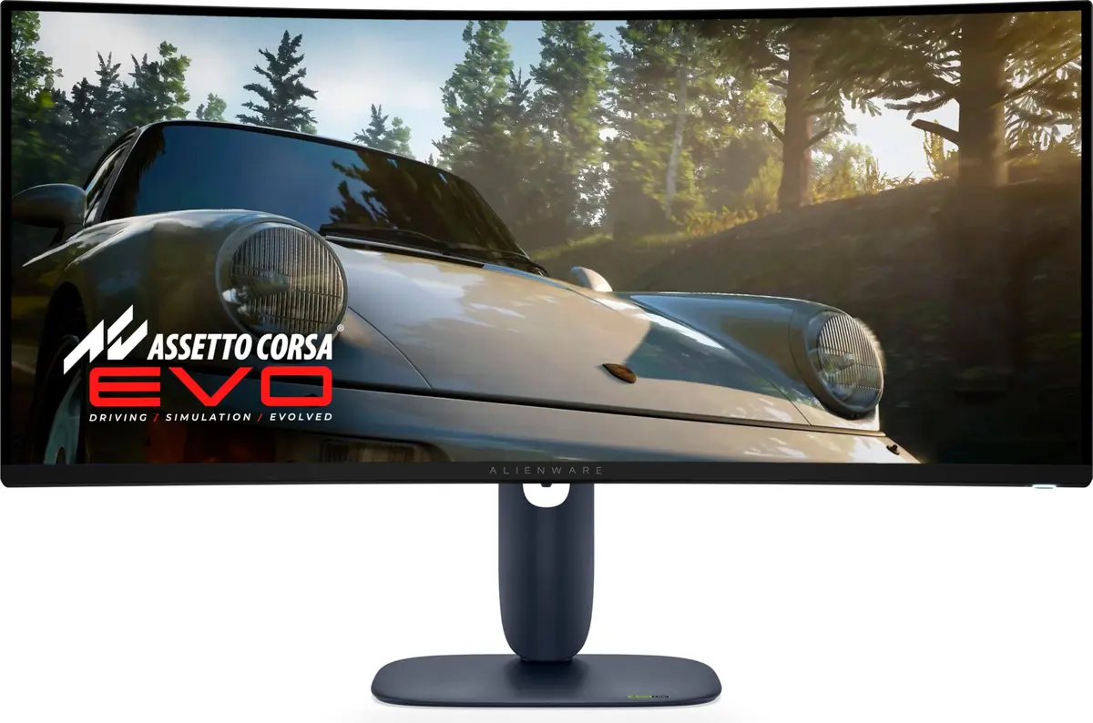Monitor Gamer Curvo Alienware 34", Wqhd (3440 x 1440), 240 Hz, Aw3425dw | G-SYNC, VESA DisplayHDR True Black 400, Tempo de Resposta 0.03 ms, Brilho até 1000 nits, 99.30% DCI-P3, Contraste 1,500,000:1