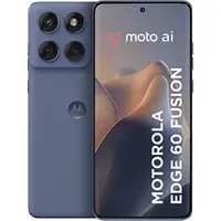 Smartphone Motorola Edge 60 Fusion 5G 256GB - 8GB RAM + 16GB Ram Boost, moto AI 50MP Sony Camera ultrarresistencia militar IP68 e IP69 NFC - Cinza - 1