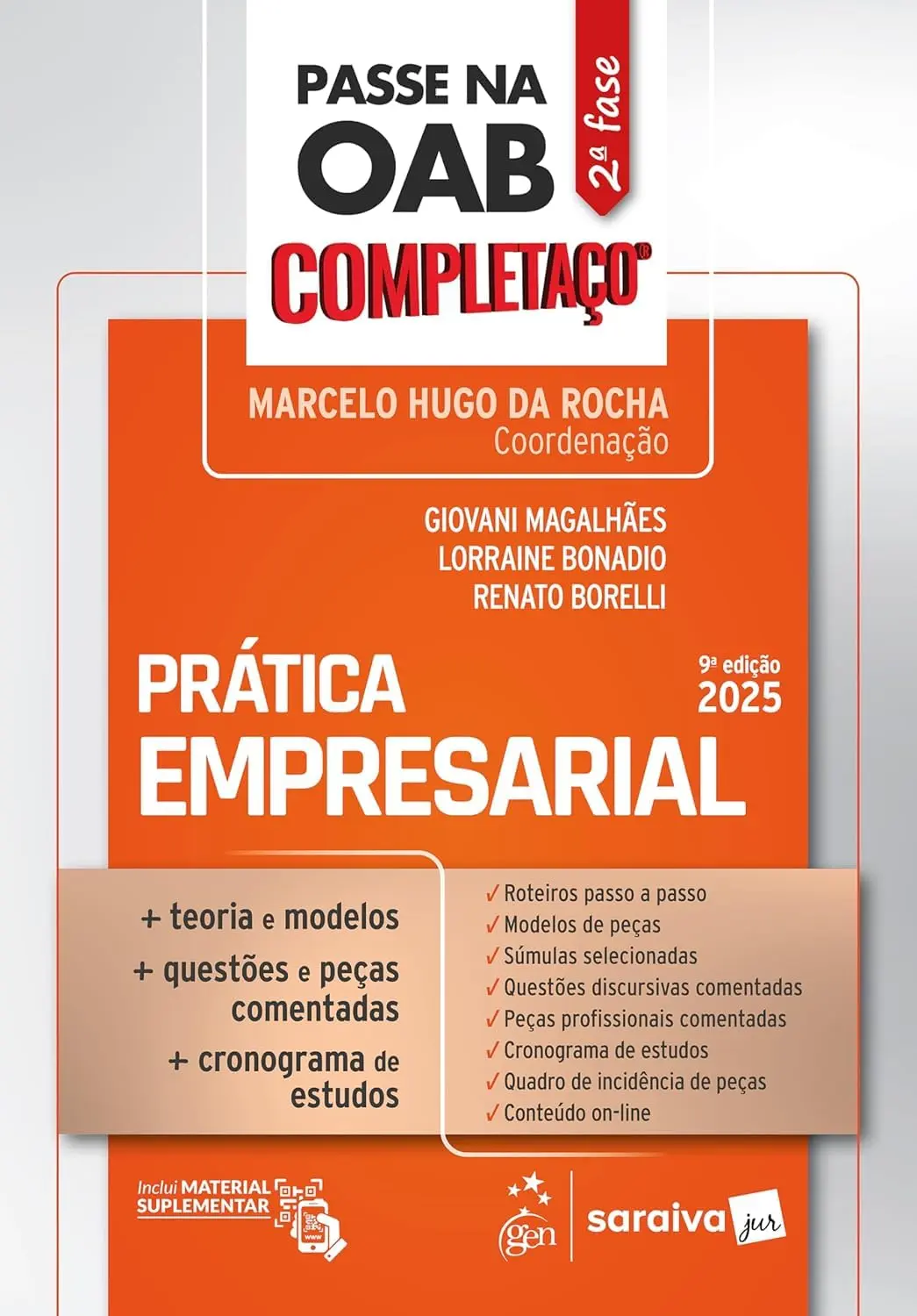 Passe na OAB 2ª Fase - Completaço - Prática Empresarial - 9ª Edição 2025 - 1