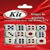 Conjunto de Dados, Kit, Número 13, Blister com 12 Unidades - 1
