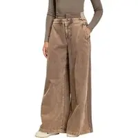 CALÇA OVERSIZED CORDUROY SST adidas Originals Marrom