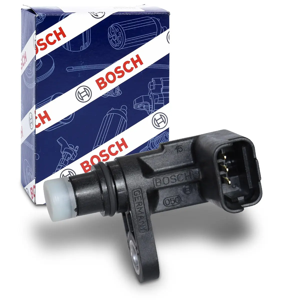 Sensor de posição do eixo de comando Bosch 0232103064 para Select Mini: 2007-15 Cooper, 2011-16 Cooper Countryman, 2013-16 Cooper Paceman - 1