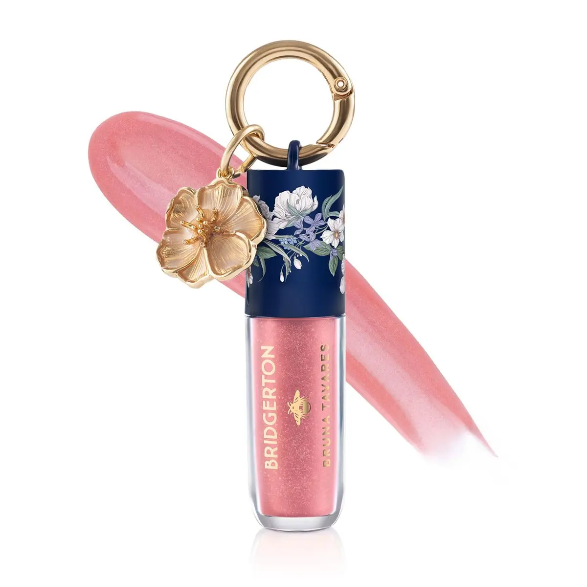 Gloss Labial Love Bridgerton Bruna Tavares, 4,2ml | Ácido Hialurônico, Óleo de Amêndoas Doces