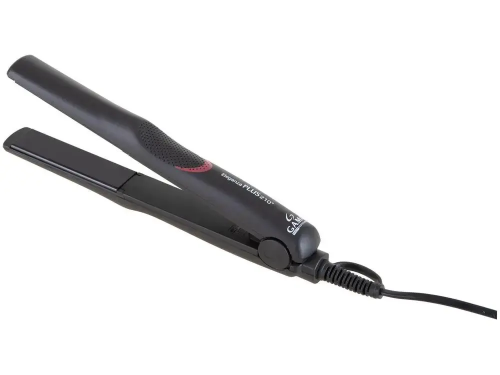 Chapinha/Prancha de Cabelo Cerâmica com Íons 210ºC GA.MA Italy Eleganza Plus - Bivolt