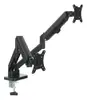 Suporte Articulado Duplo p/ Monitores VESA Preto - 1