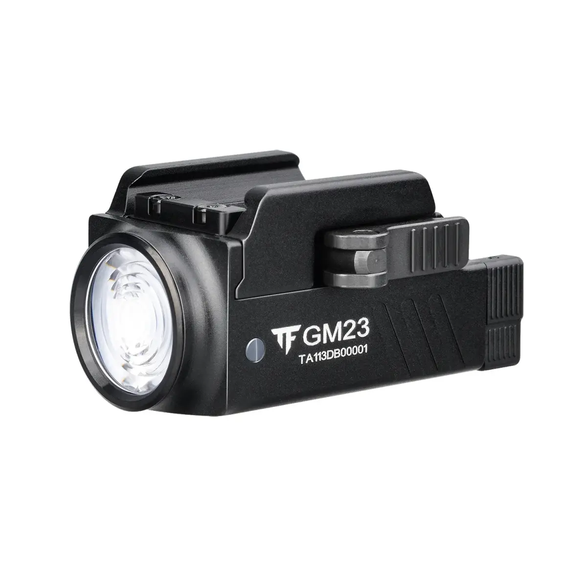 Trustfire GM23 Lanternas LED táticas Mini luzes 800 lúmens USB recarregável de liberação rápida 1913/GL Rail - 1