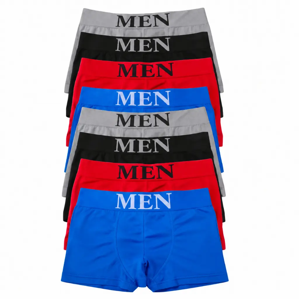 kit 10 cueca box men masculina otima qualidade com menor preço com mercado - 1