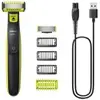 Aparador OneBlade QP2824/10 Bivolt Cinza/Verde - 1
