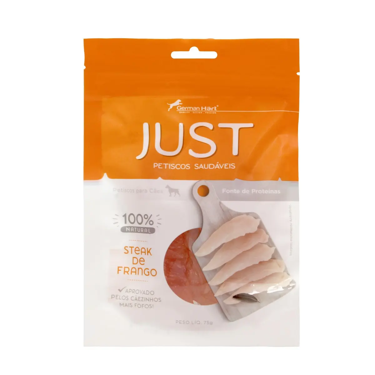 JUST Petisco Saudável - Steak De Frango M 75G