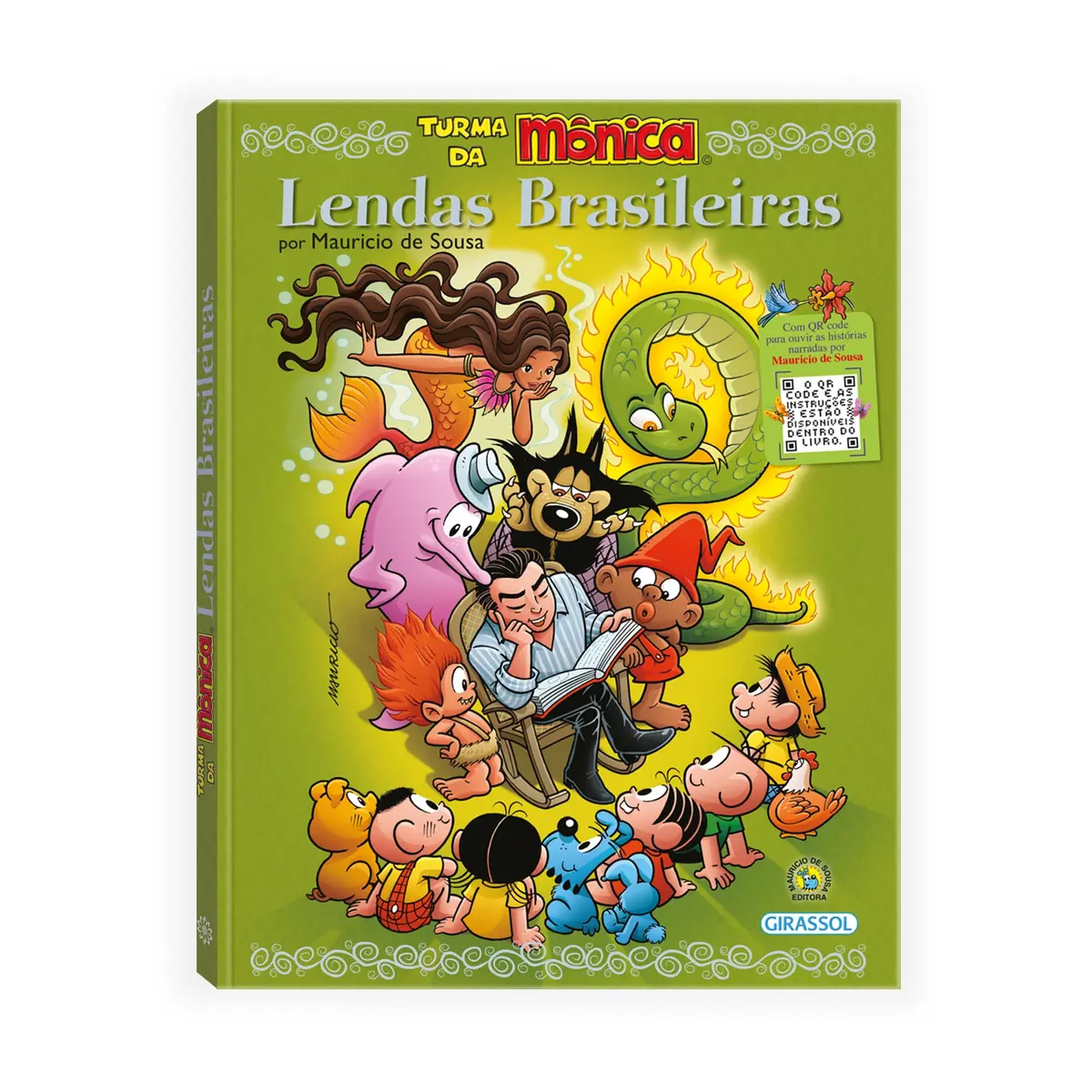 Turma da Mônica - Lendas Brasileiras por Mauricio de Sousa: (Com QR code) - 1