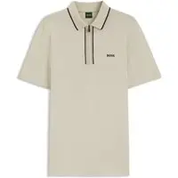 Polo Active De Ajuste Slim Em Algodão Elástico