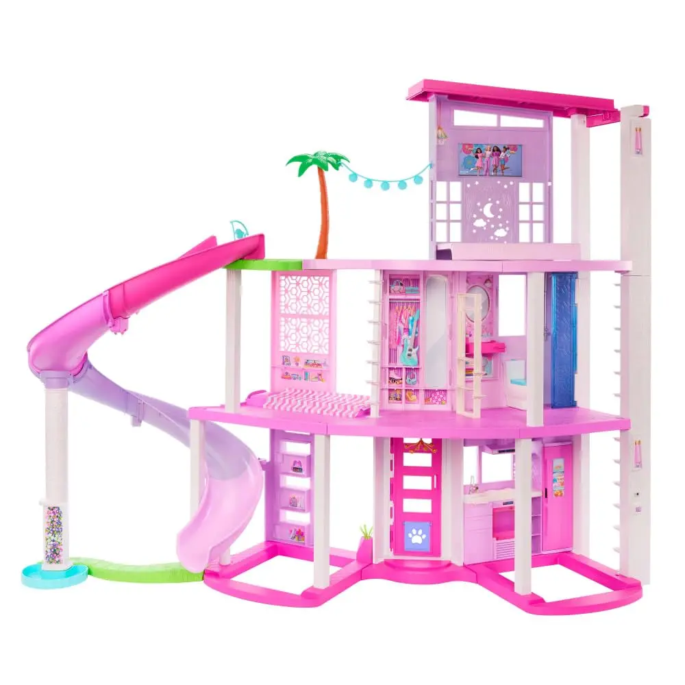 Barbie Dreamland Conjunto de Brinquedo Casa com Escorregador 3Y+, Plástico - 1
