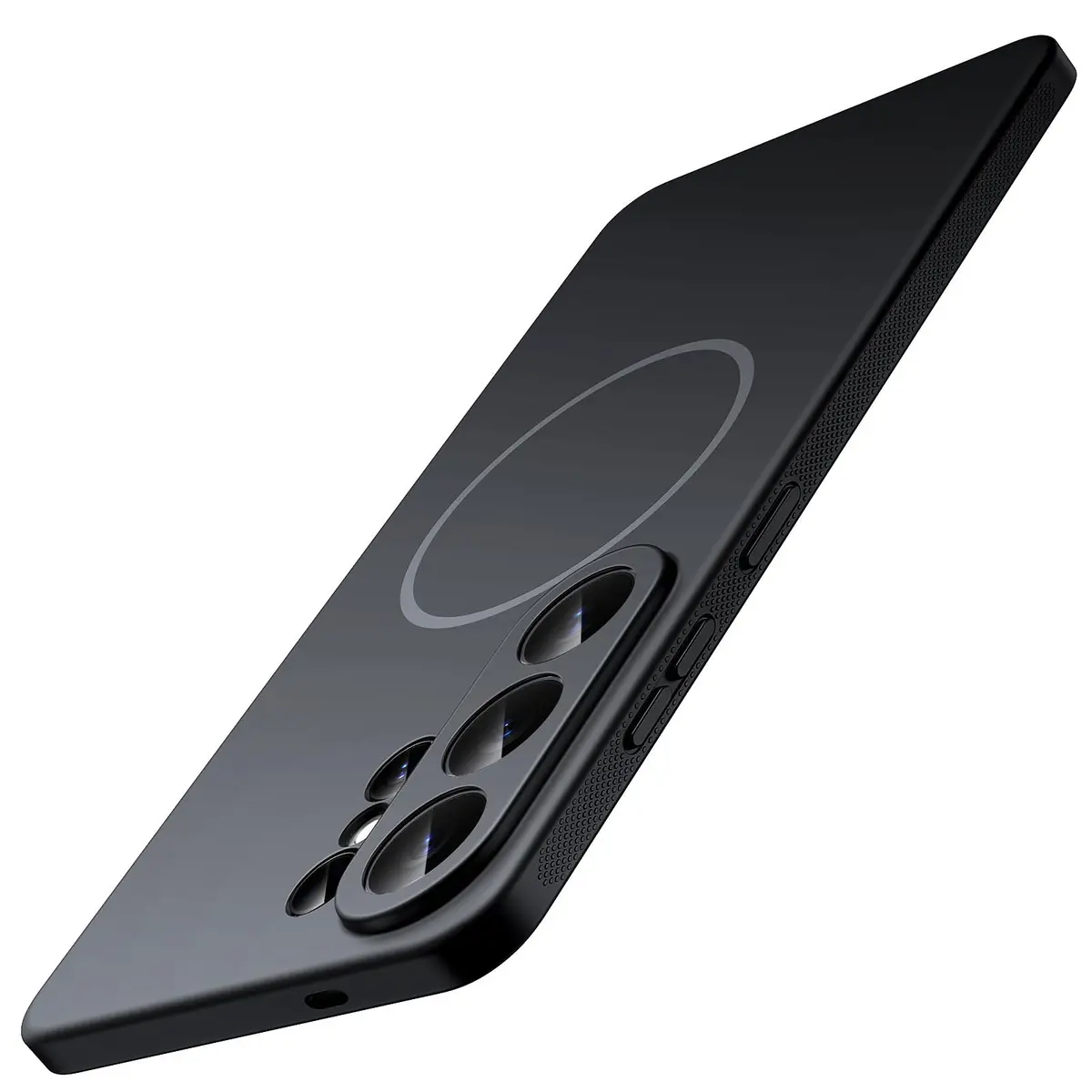 JETech Capa Fina Magnética para Galaxy S26 Ultra, Antiderrapante, Preto | Compatível com MagSafe, Proteção Total da Lente da Câmera, Case de TPU Macio, À Prova de Choque - 1