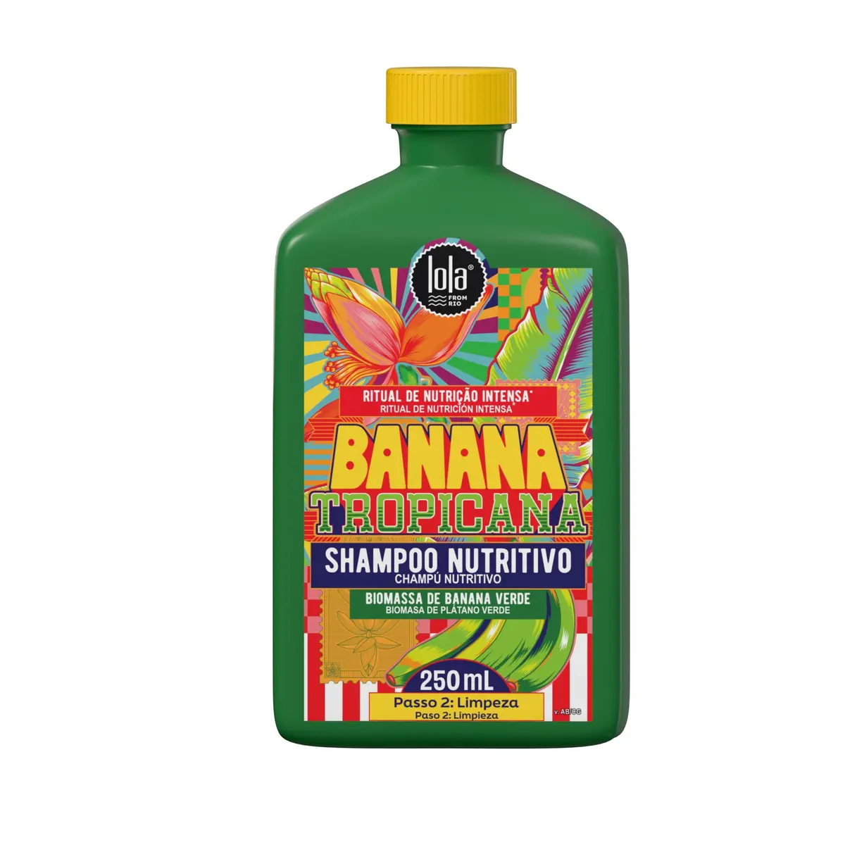 Banana Tropicana Shampoo Nutritivo 250ml - Lola from Rio