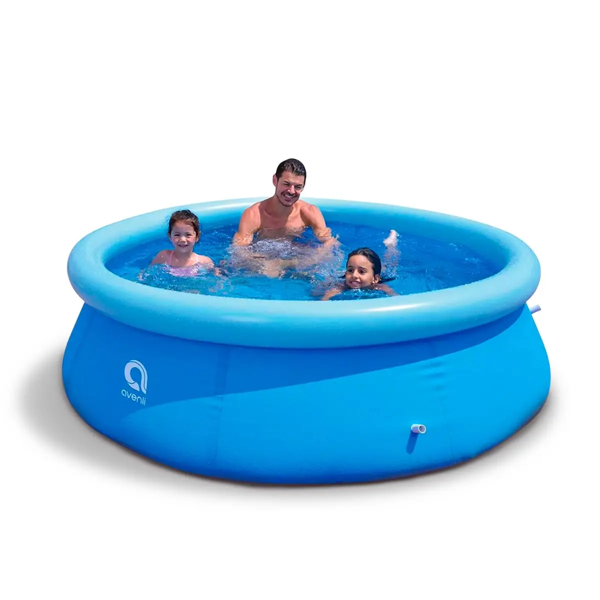 Piscina Inflável Redonda 240 X 63cm 2600L Avenli Jilong