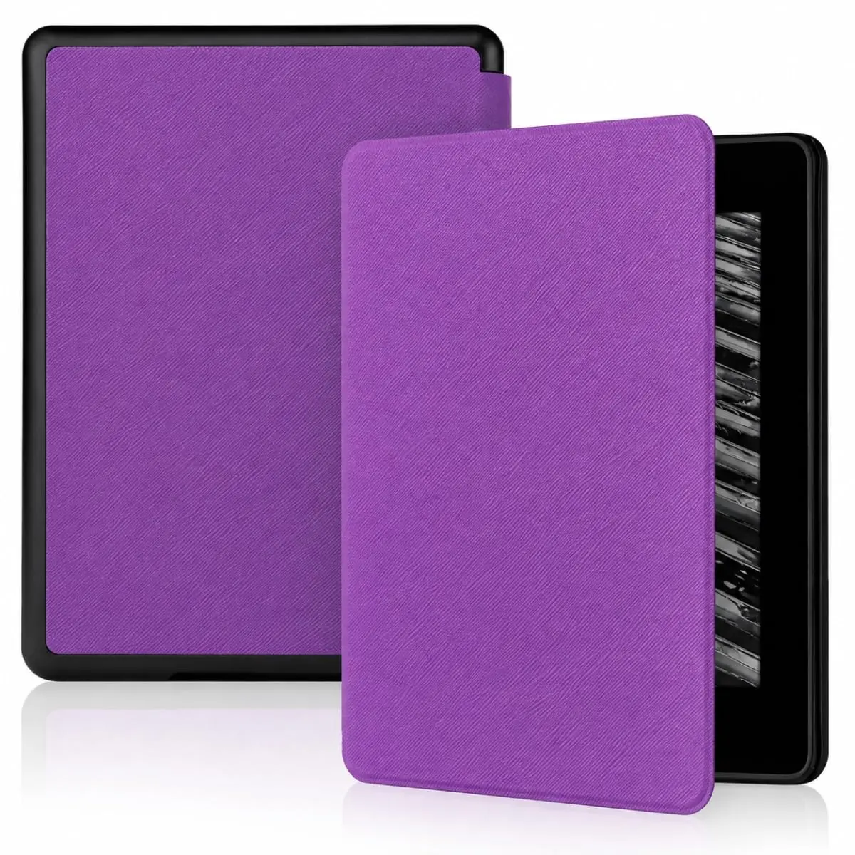 DECART Capa para Kindle Paperwhite 11ª Geração 2021 (M2L3EK/M2L4EK) Roxo | Rígida, Auto Hibernação, Fechamento Magnético, Para Kindle de 6,8” Polegadas - 1