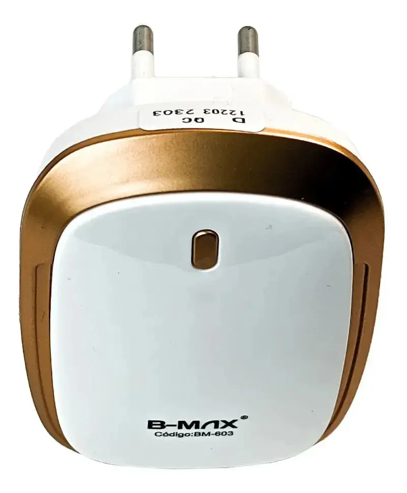 Campainha Sem Fio Residencial Longo Alcance 100m Bivolt 127/220v Shopclic Branco 36 Toques Musicais Volume Alto Ajustável Resistente à Água Receptor de Tomada Botão para Portão e Muro Sem Obra thumbnail 9