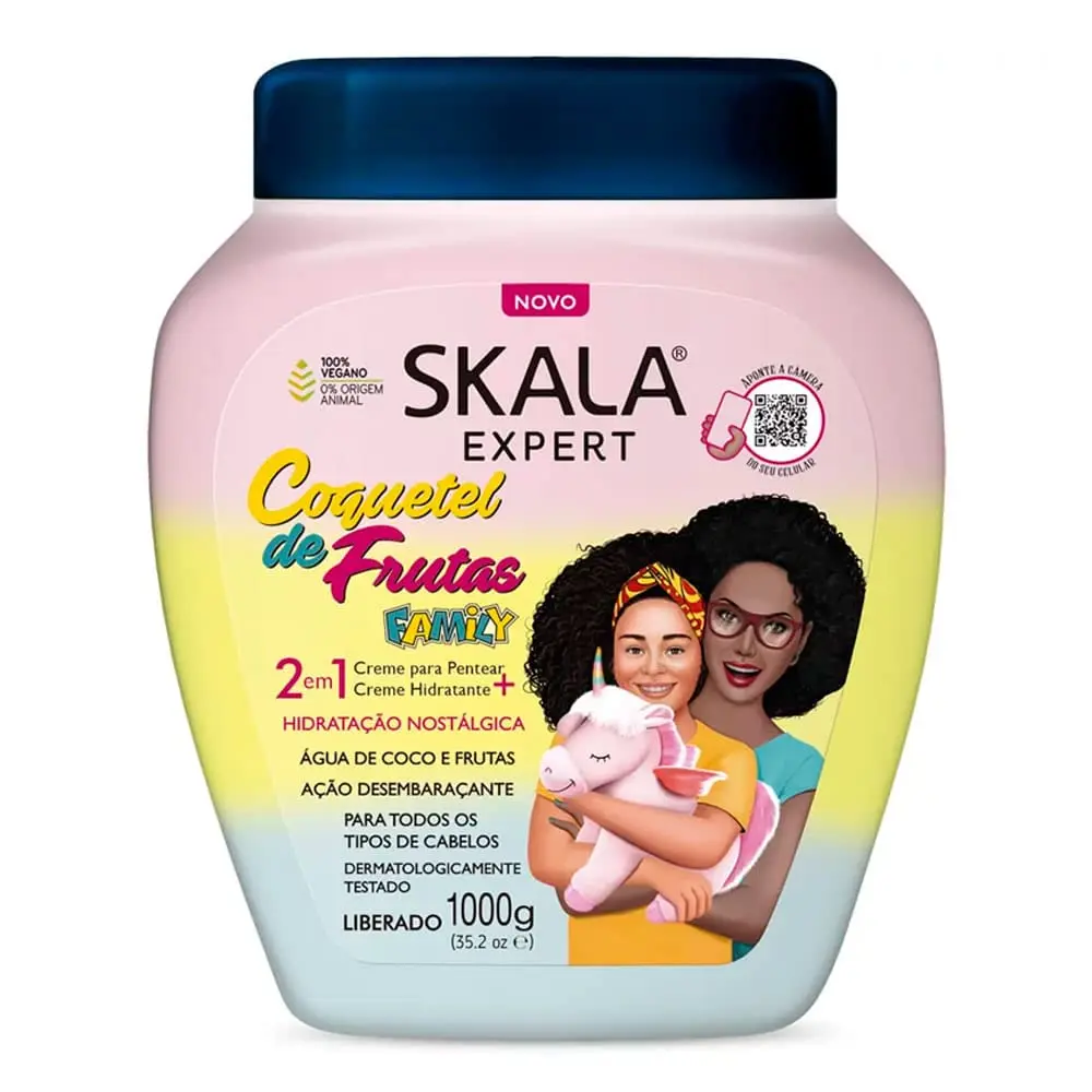 Creme de Tratamento 1Kg Coquetel de Frutas, Skala