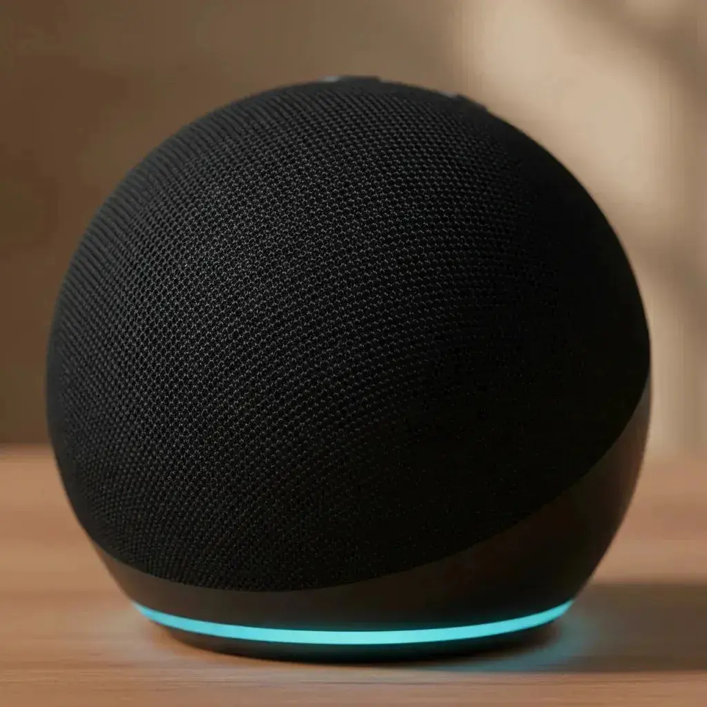 Amazon Echo Dot, Echo Dot 5, Echo Dot 5a Geração, Alexa, Amazon Alexa, Assistente Virtual, Smart Speaker, Caixa de Som Inteligente, Wi-Fi, Bluetooth, Bivolt, 127/220V, Casa Inteligente, Controle voz - 1