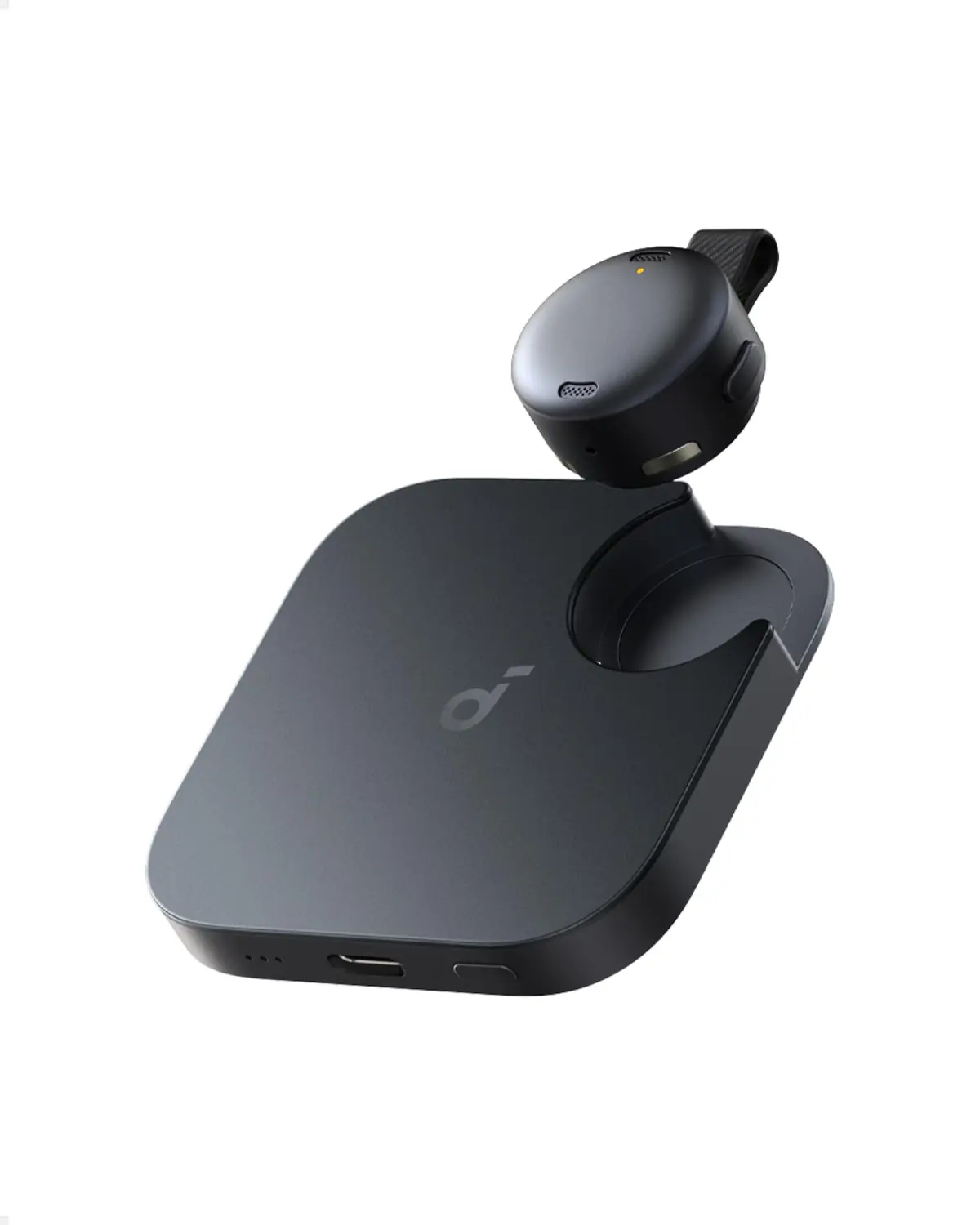 Anker soundcore Work Gravador de Voz com IA, 64 GB, Certificado MFi, 32h | 150+ Idiomas, Vestível, Carregamento USB-C, 32H de Gravação, Find My, Transcrição e Resumo com IA, Certificado MFi pela Apple