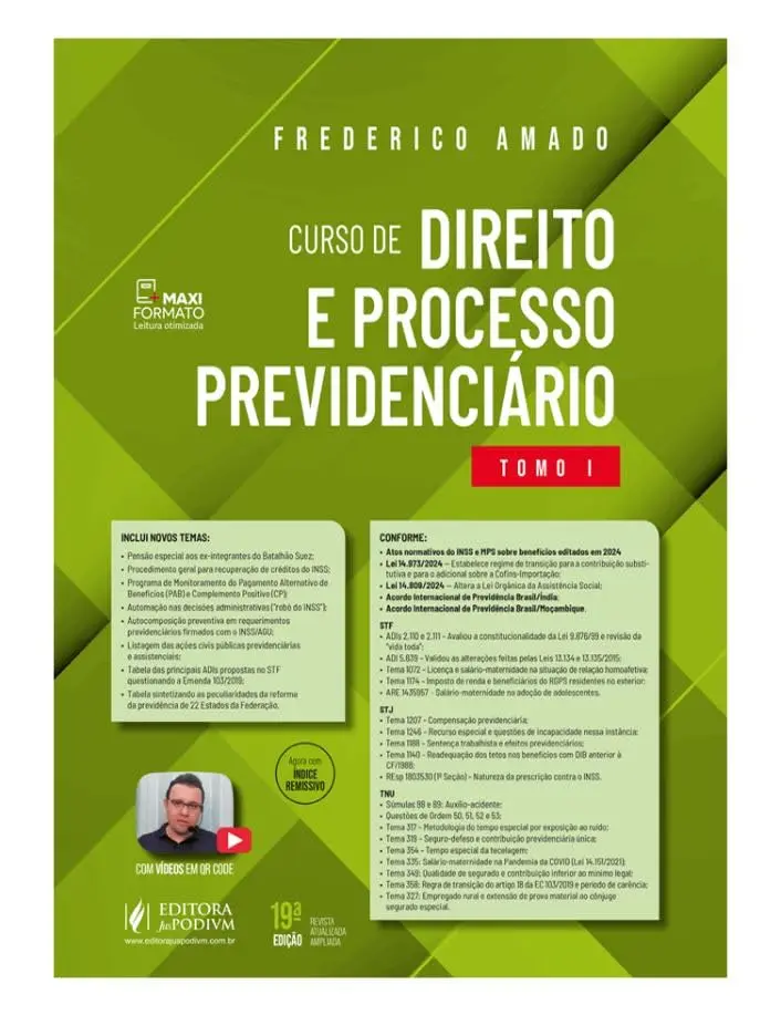Curso de Direito e Processo Previdenciário - Monstro Verde (2025) - 1