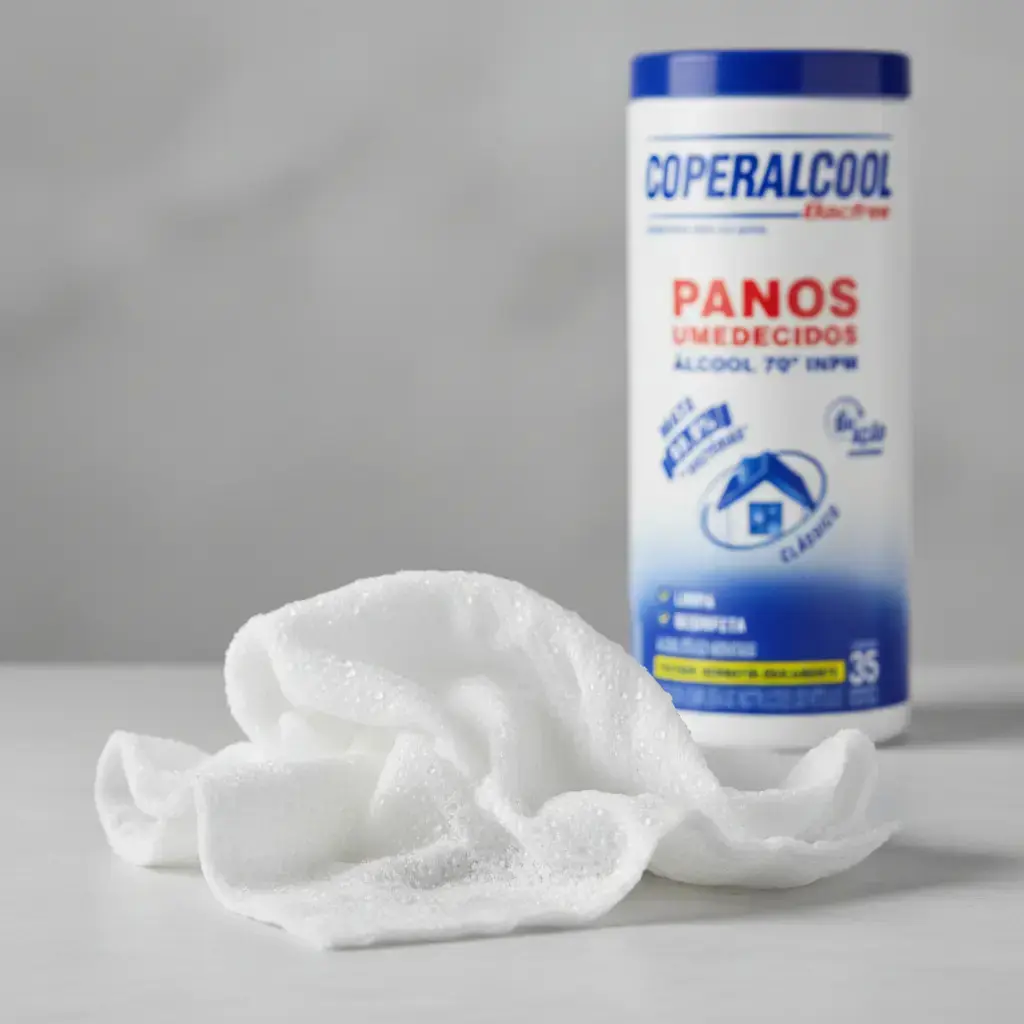 Lenços Umedecidos Panos Coperalcool Bacfree 70°inpm 35 Unidades thumbnail 5