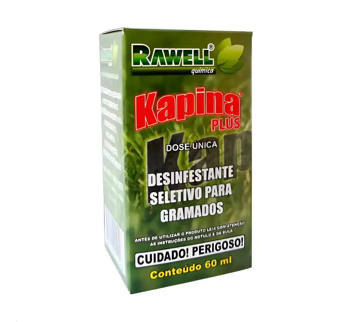 Herbicida Seletivo Elimina Tiriricas E Folhas Largas Em Gramados Kapina Plus - 60ml - 1