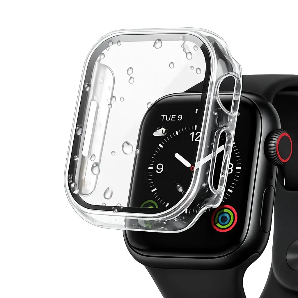 Case Capa Protetora para Apple Watch 40mm em Acrílico Transparente | Case Premium Anti Impacto | Proteção Contra Quedas, Arranhões e Poeira | Encaixe Perfeito e Acesso Total aos Botões