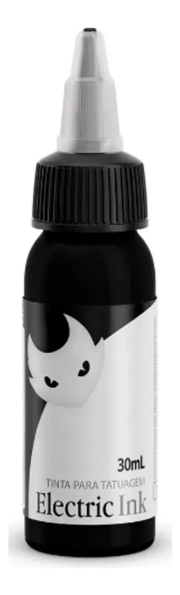 Tinta Para Tatuagem Electric Ink 30ml Preto Linha
