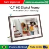 [do Brasil] Porta-retratos Digital WiFi 10.1" com Toque Arsopa - 1