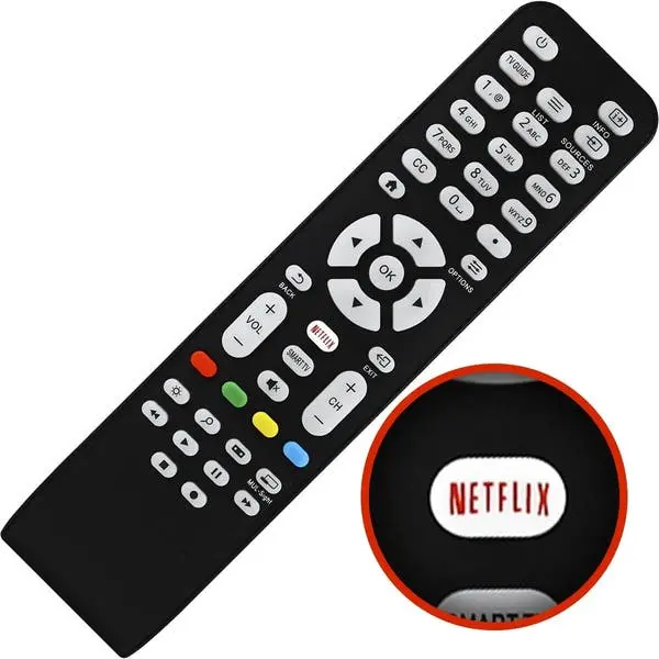 Controle Para Smart Tv Aoc Rc1994713 Le43s5970 Le39s5970 - 1