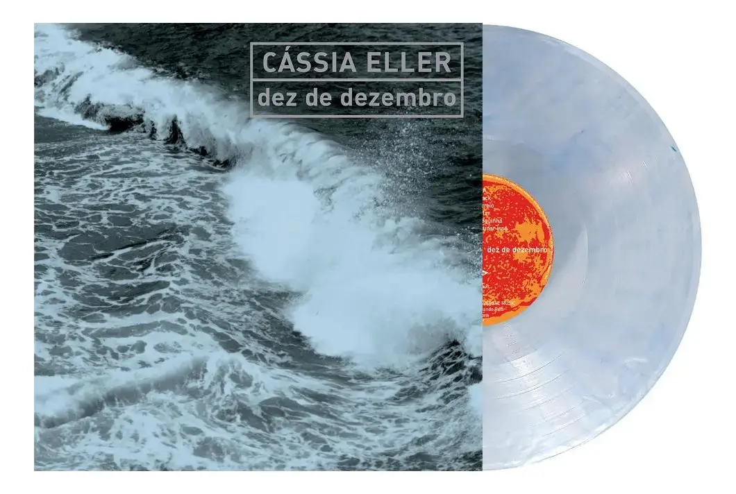 Vinil Cássia Eller - Dez De Dezembro (azul Perolado) Cássia Standard