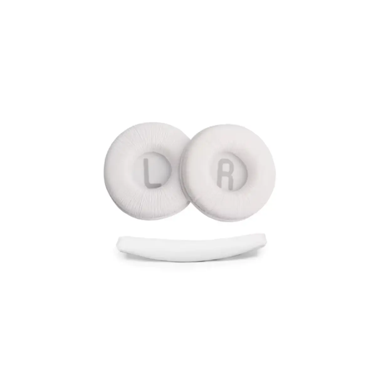 GeekPads Kit Almofada Espuma Compativel Com JBL Tune600 T450 T450bt T500 T500bt T510bt T520bt (Branco)