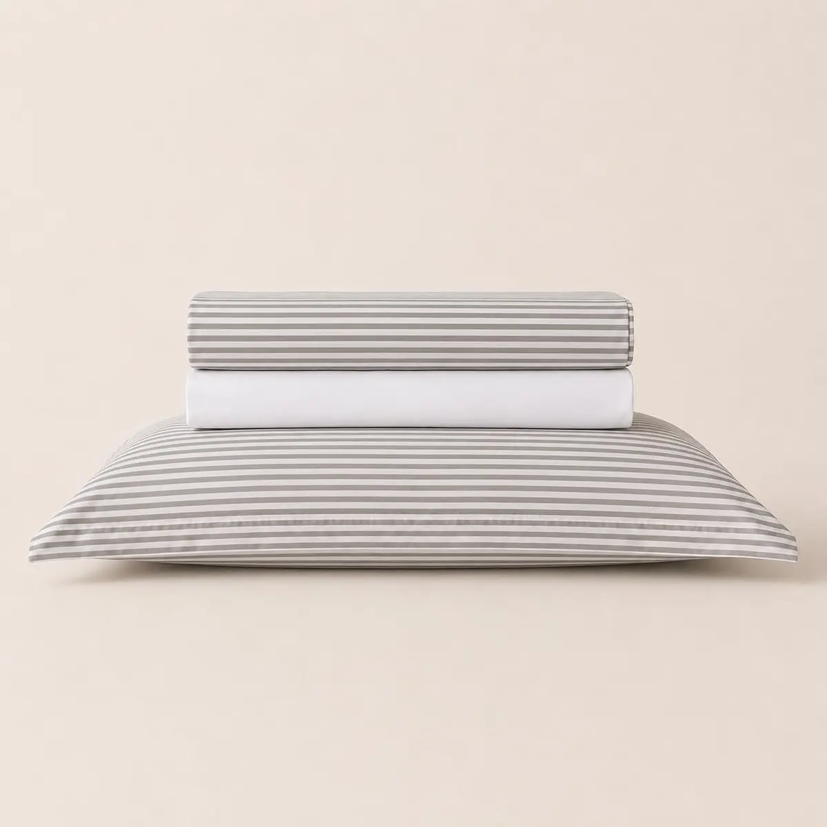 LYOR - Jogo de Cama Solteiro Essencial Lines Toque 250 Fios Microfibra
