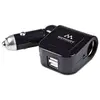 Carregador Veicular Mercury 2 USB, Preto - M-UDC510 - 1