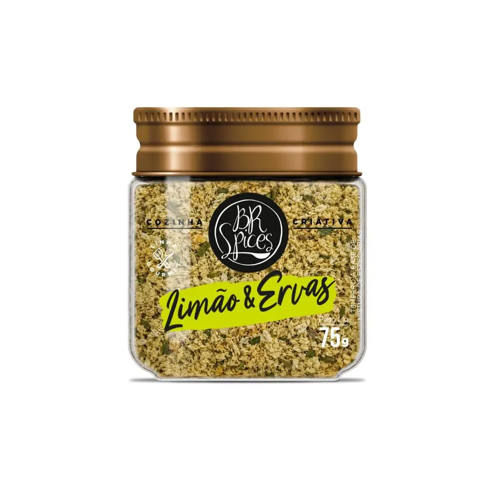 Limão e Ervas BR Spices Pote 75g