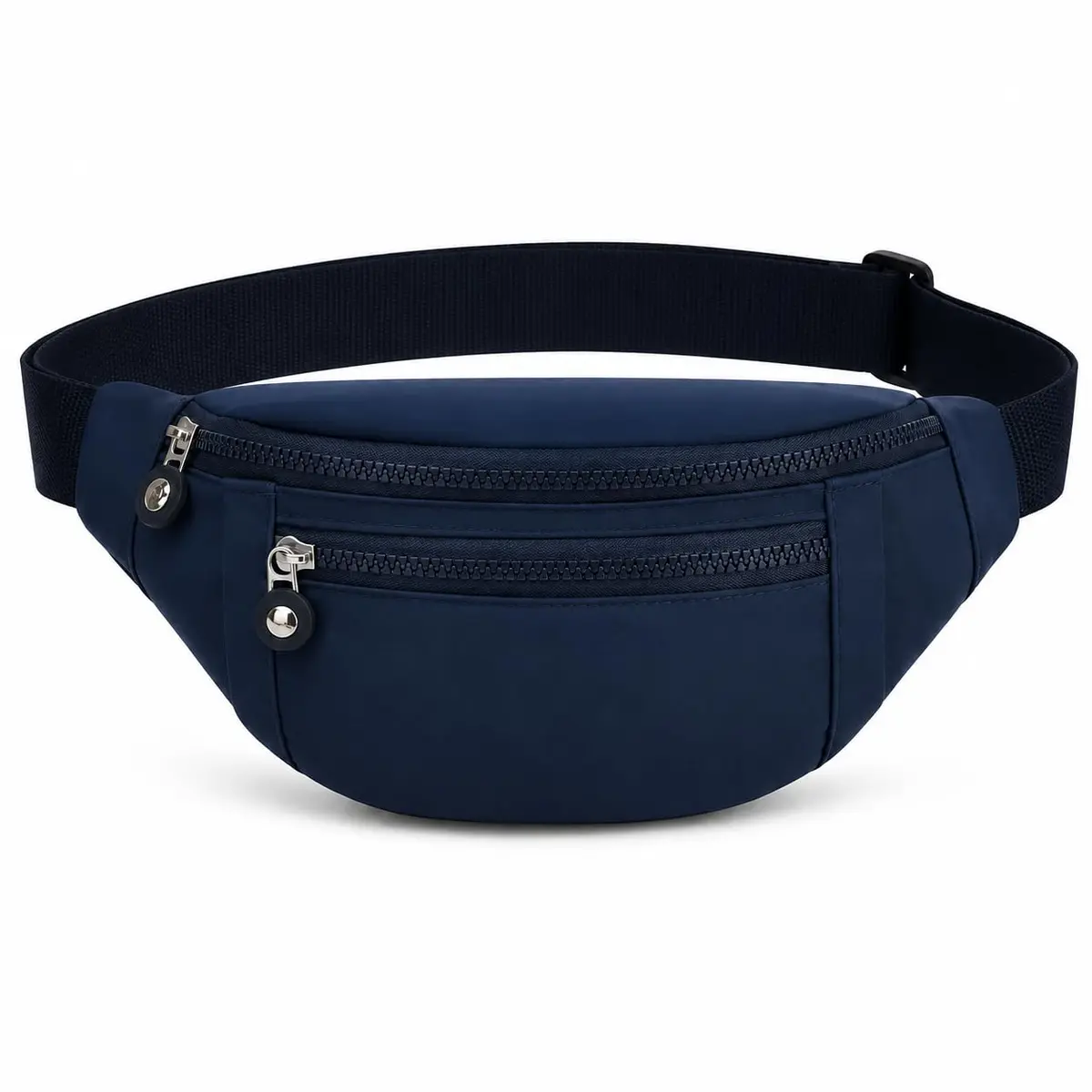 Pochete Esportiva Nylon Impermeável Ajustável Corrida Academia Viagem Caminhada Porta Celular Azul