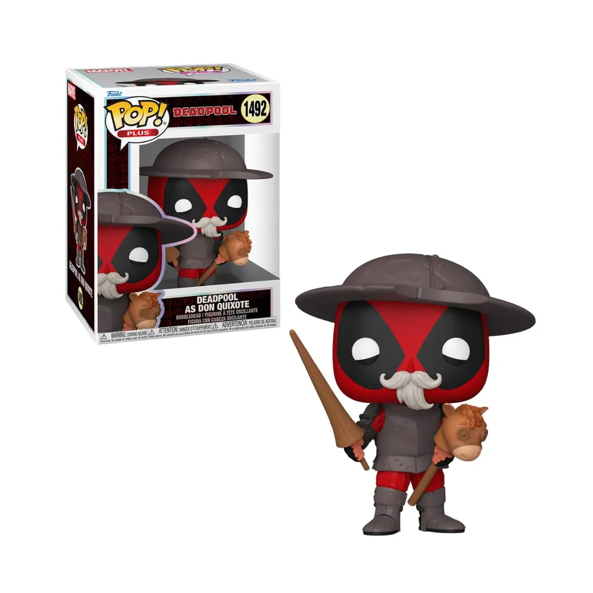 Candide, Boneco, Funko POP! Don Quixote, Marvel Deadpool Literaruta
