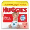 Huggies Fralda Descartável Máxima Proteção M - 172 Un - 1