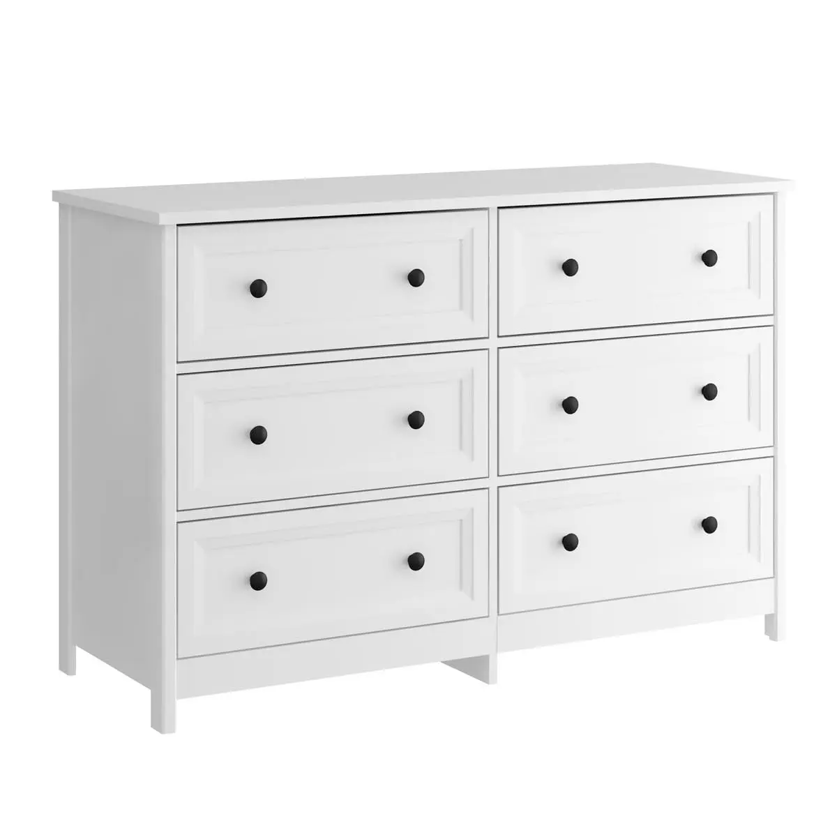 Cômoda 6 Gavetas Ditália Dm-217 Branco - 1