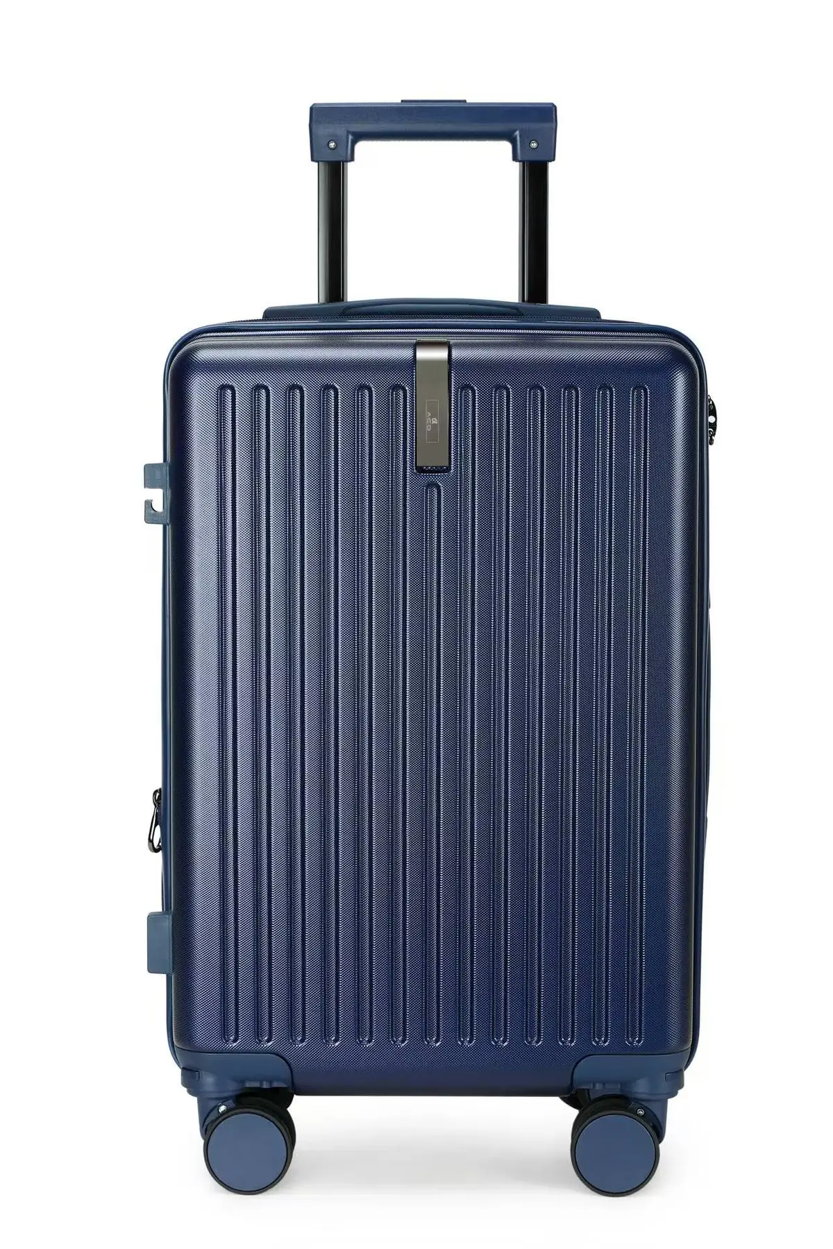 Mala Bordo 10kg Bagagem de Mão Expansivel Padrão ANAC com 4 Rodas duplas 360° Cadeado AntiFurto Mala de Viagem Alça Lateral com Divisória, Leve Resistente (azul)