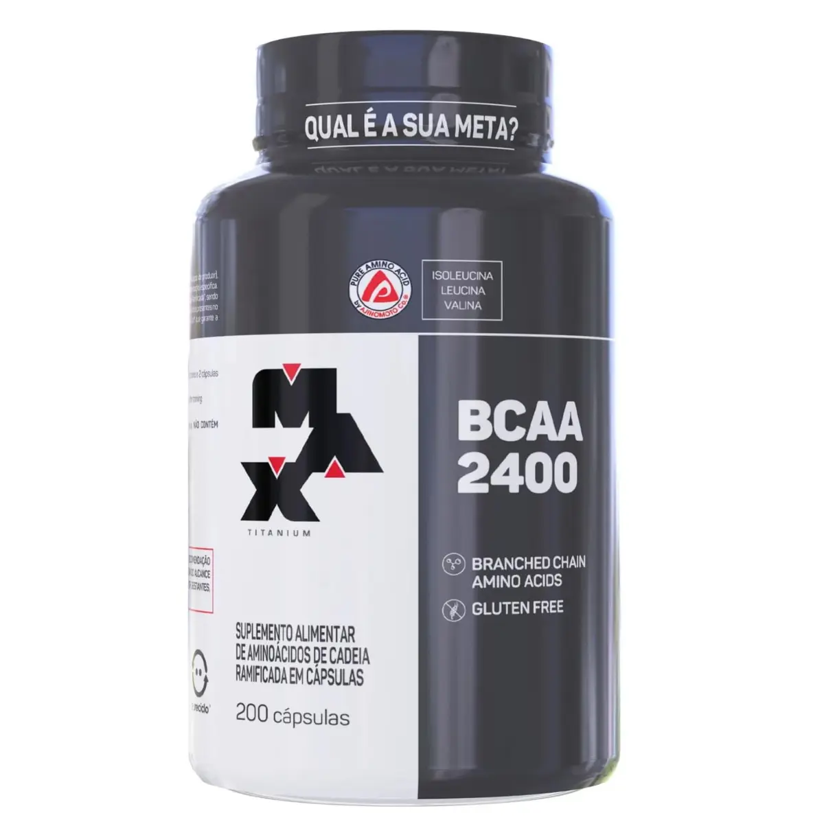 Max Titanium BCAA 2400, 200 Cápsulas