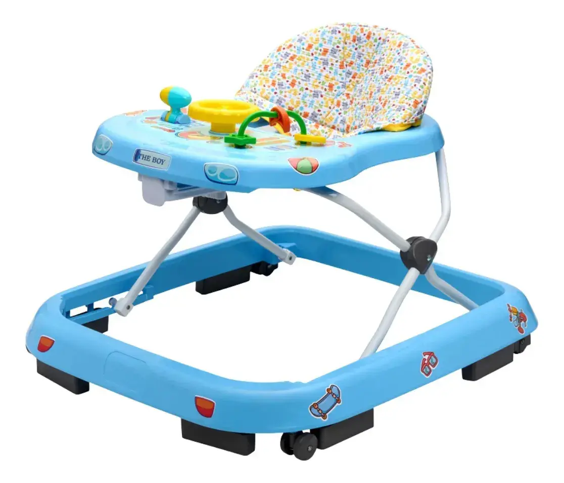 Andador Infantil Musical Para Bebê Quick Maxi Baby AZUL - 1