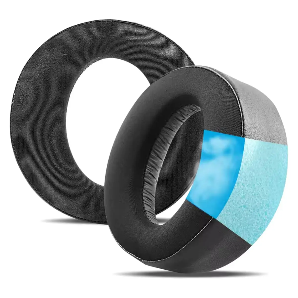 Almofadas Espumas Cooling Gel de Reposição Compatível com Sony Pulse 3D PS5 | Earpads Premium Com Espuma de Memoria, Conforto e Durabilidade Para Fone de Ouvido