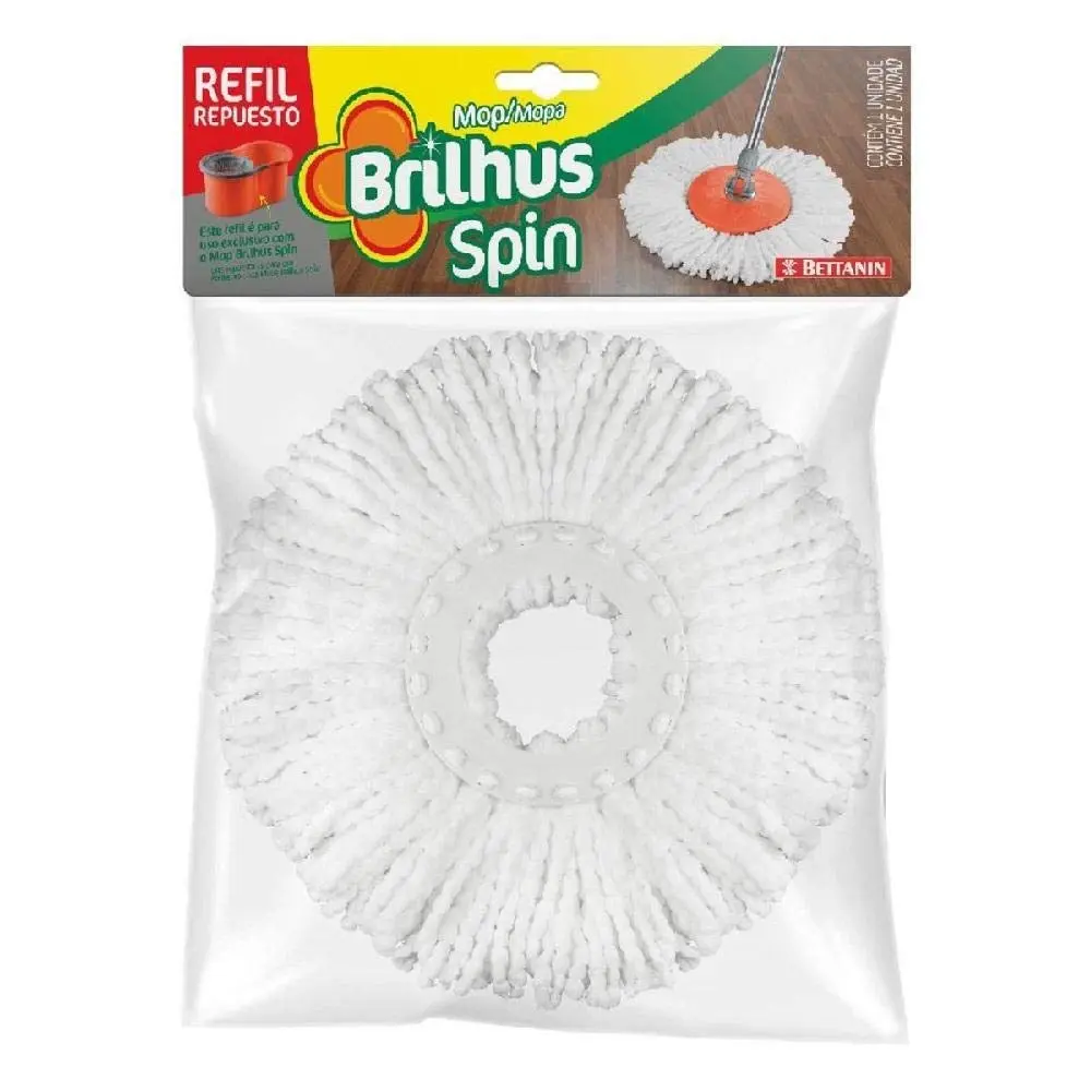 Brilhus - Refil Mop Spin/Plus, Bettanin
