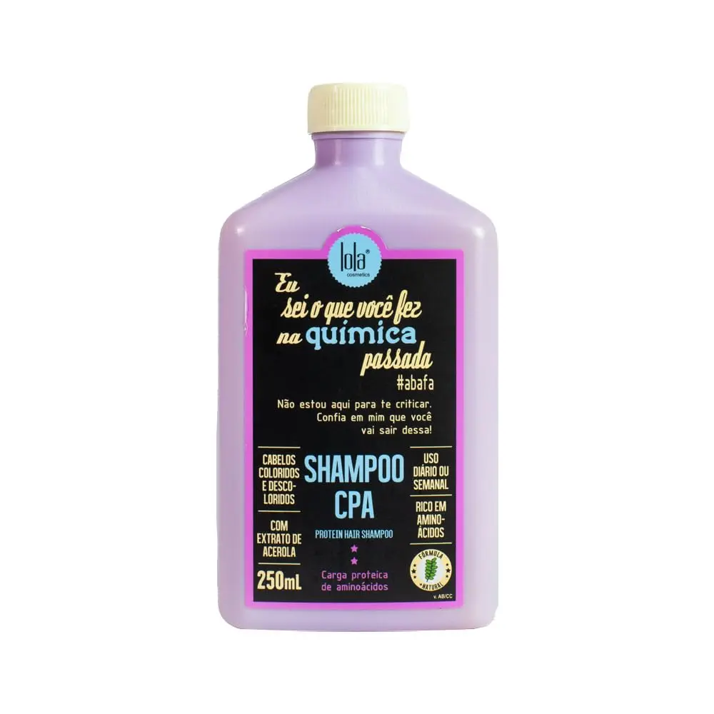 Eu Sei O Que Você Fez na Química Passada Shampoo 250g , Lola Cosmetics - 1
