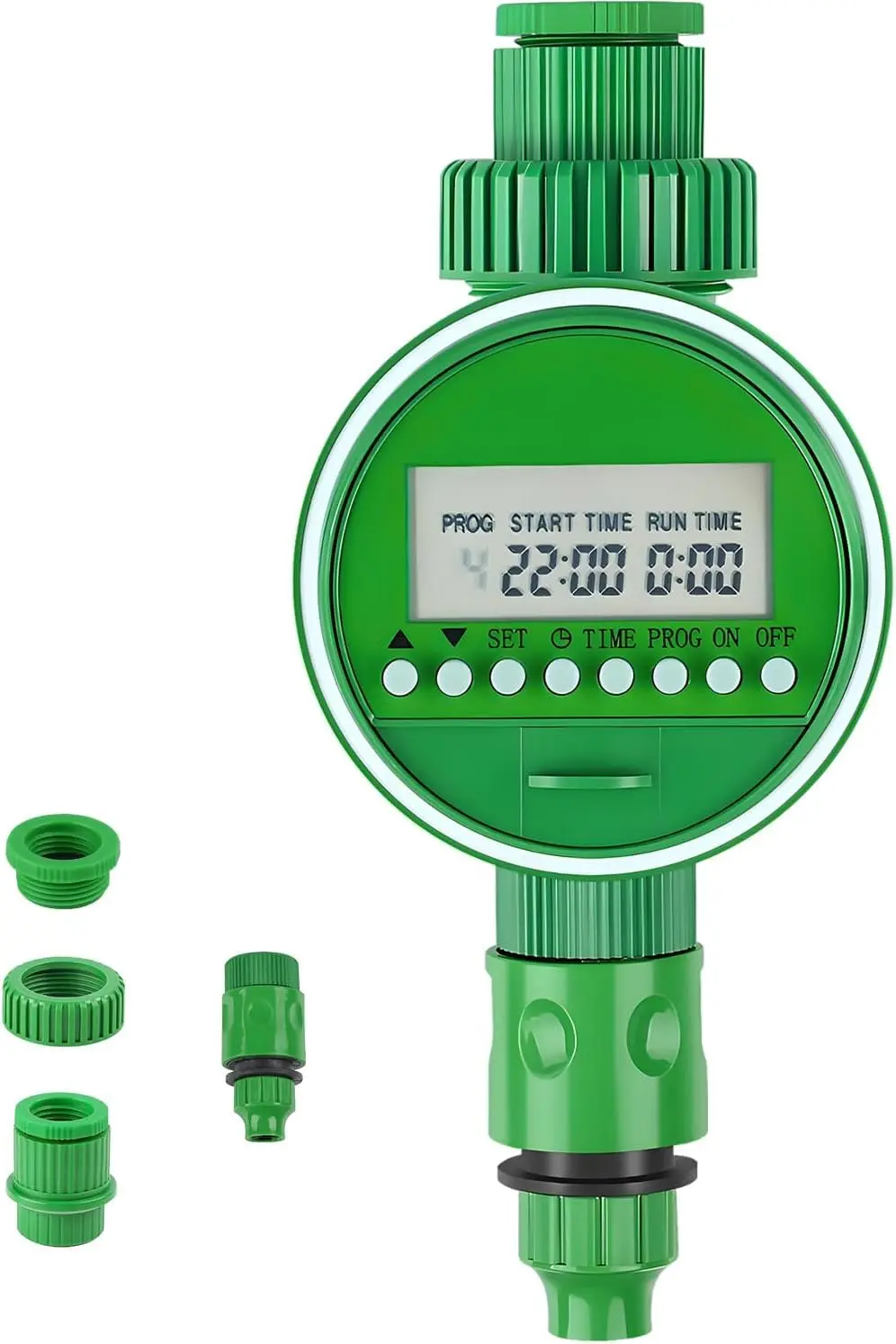 Controlador de Irrigação Automático, Irrigador com Temporizador Digital, Temporizador de Rega Operado por Bateria, Temporizador de Irrigação