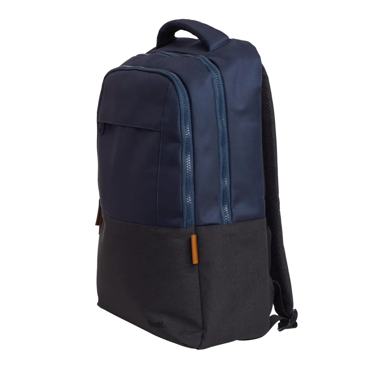 Trust Lisboa Mochila para Notebook 16" – Plástico Reciclado, 23L de Capacidade, Resistente ao Clima, Vários Compartimentos e Alça para Mala, Ideal para Trabalho, Escola e Viagens, Azul