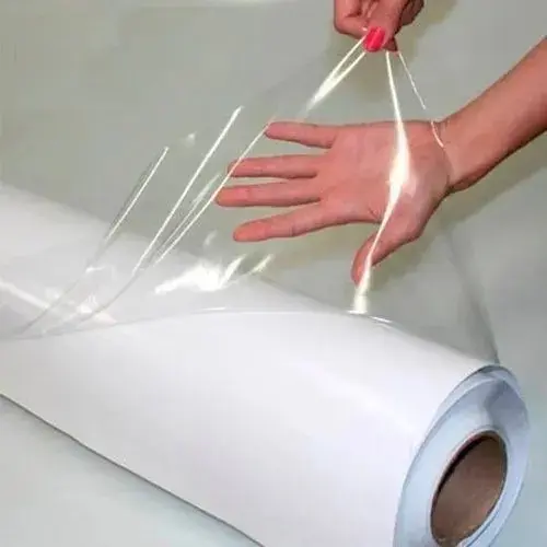 Papel Adesivo Vinil Envelopar Transparente Móveis 2m X60cm thumbnail 4